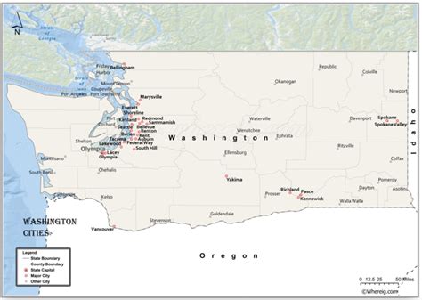 list of cities in wa|Washington Cities by Population .